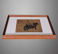 株洲书画装裱配框服务案例